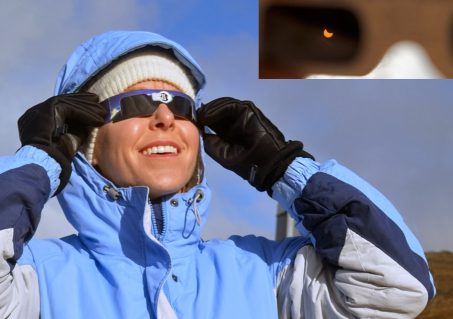 Eclipse glasses and Partial inset