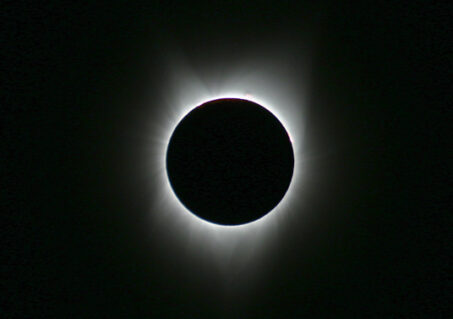 Images of a total solar eclipse never really do it justice. If you’re shooting the event, make time to take in the sight. (Photo by Judy Anderson)
